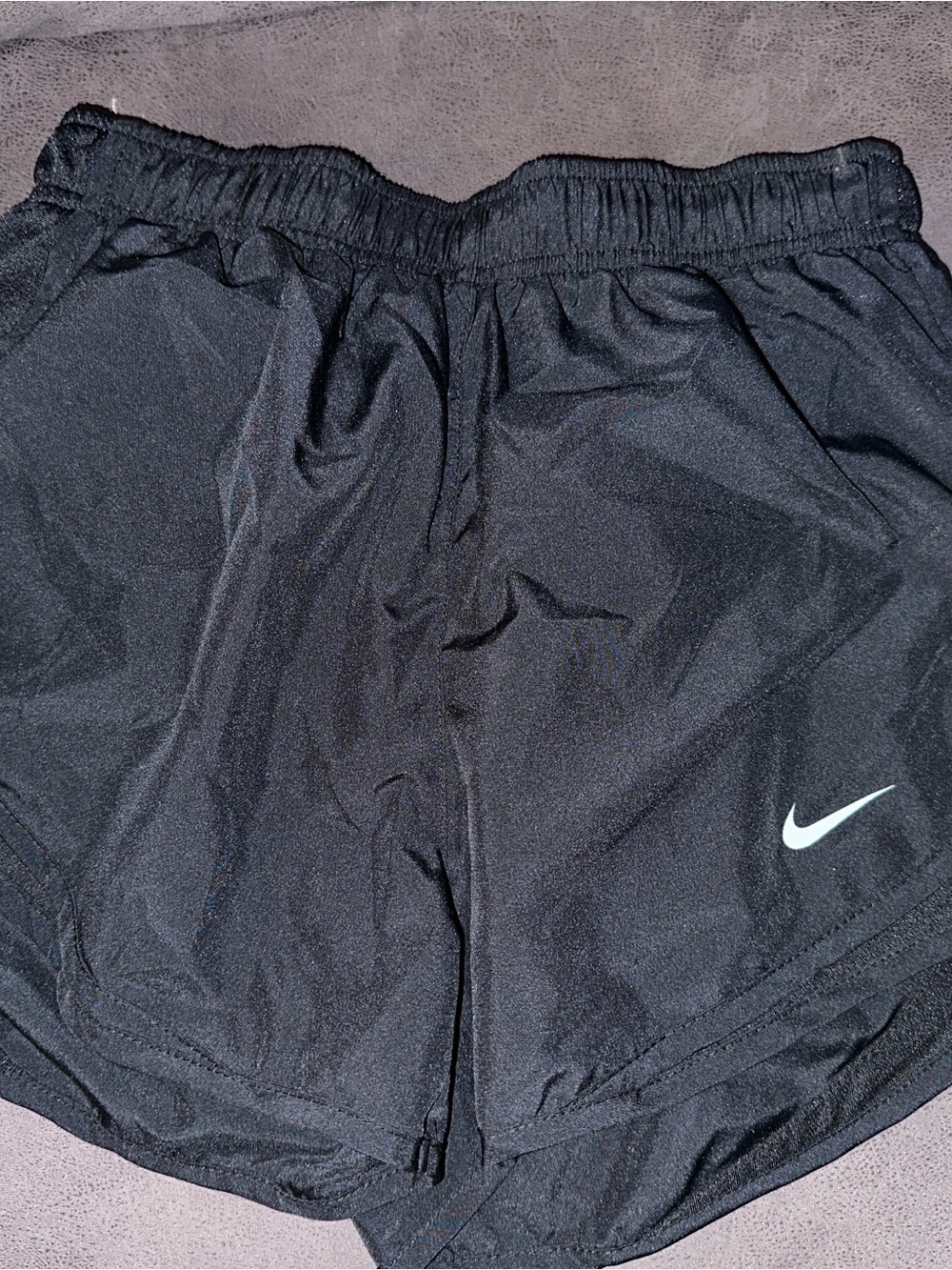 Nike Dri-FIT Tempo Running Shorts Women’s XS Black Lined Athletic Gym